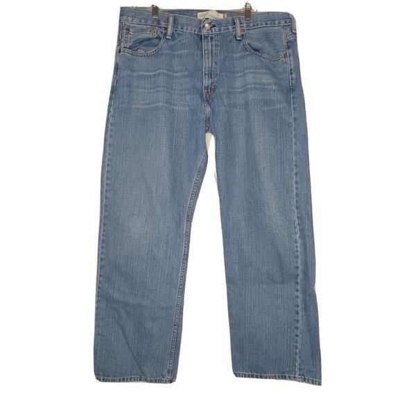 COPY - Levis 569 Jeans Mens 36x30 Blue Loose Fit Straight Leg Denim Pants Cowbo… - Picture 4 of 14